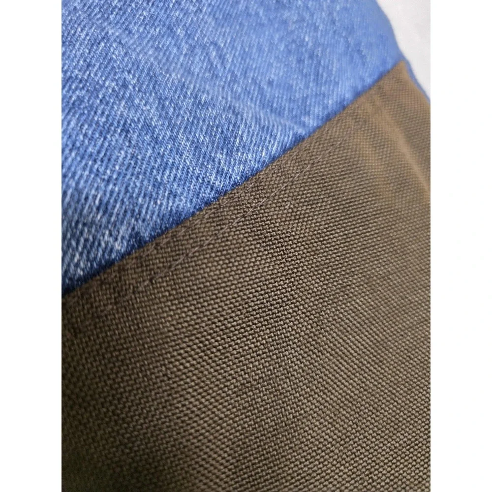 Wrangler Pro Gear Jeans Mens 36x30 Blue Brown‎ Denim Nylon Brush Hunting Work